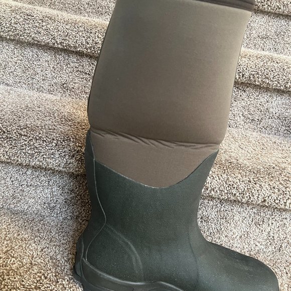 Muck Boots Men's Orange/Black Fabric Arctic Insulated  Waterproof Boots. - Picture 8 of 11